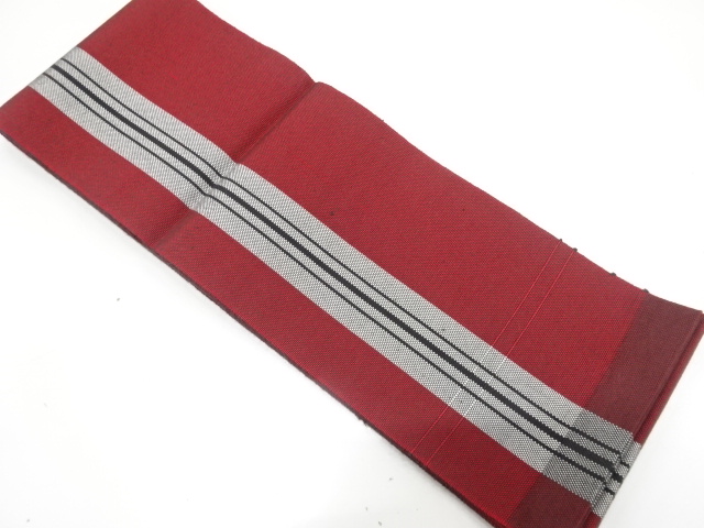 Japanese Kimono / Hanhaba Obi Combined weave